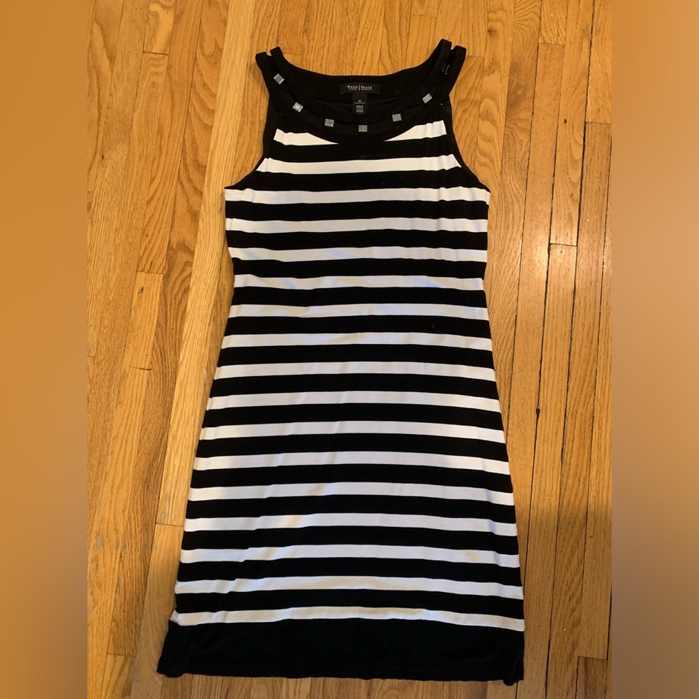 White House Black Market Striped Dress Size Extra Small